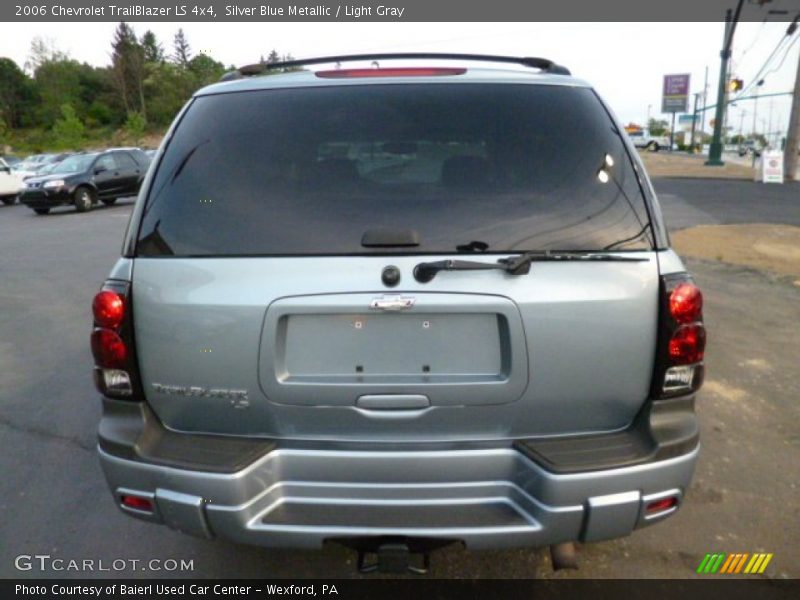Silver Blue Metallic / Light Gray 2006 Chevrolet TrailBlazer LS 4x4