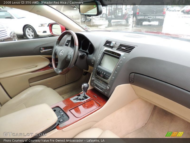 Matador Red Mica / Cashmere 2008 Lexus GS 350 AWD