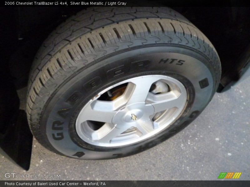 Silver Blue Metallic / Light Gray 2006 Chevrolet TrailBlazer LS 4x4