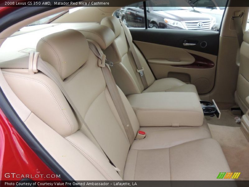 Matador Red Mica / Cashmere 2008 Lexus GS 350 AWD