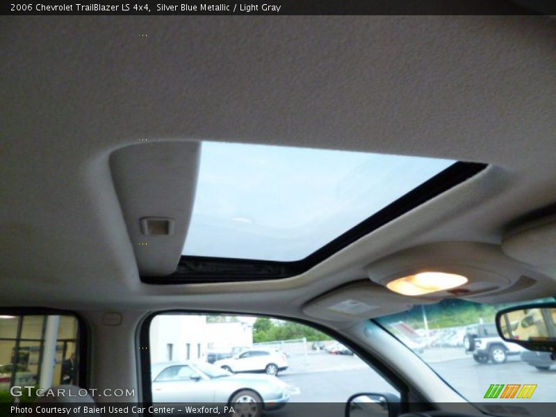 Silver Blue Metallic / Light Gray 2006 Chevrolet TrailBlazer LS 4x4