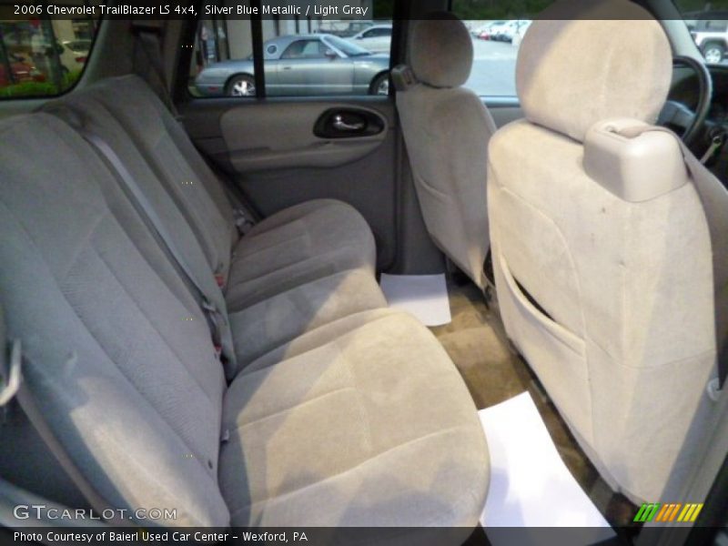 Silver Blue Metallic / Light Gray 2006 Chevrolet TrailBlazer LS 4x4