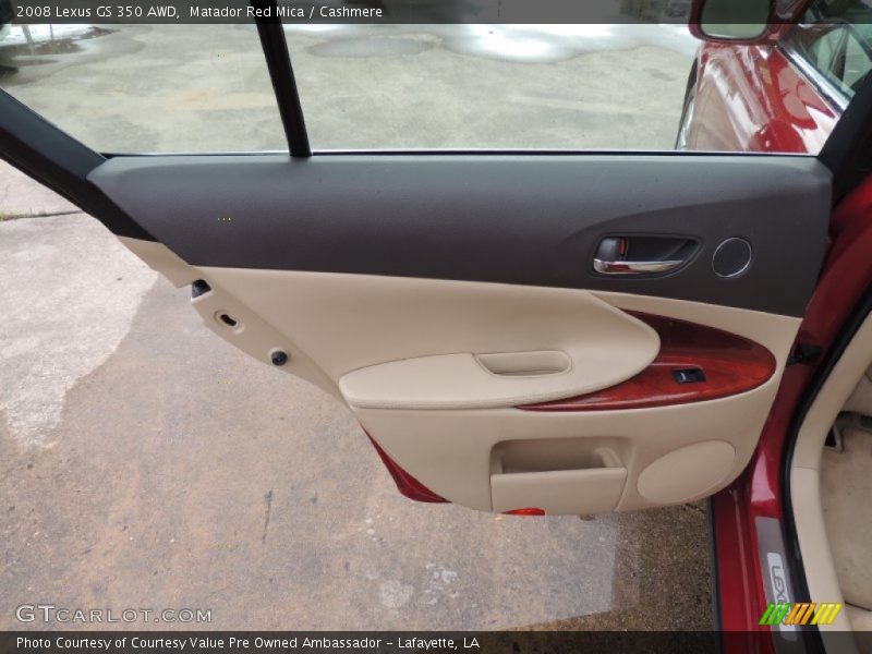 Matador Red Mica / Cashmere 2008 Lexus GS 350 AWD