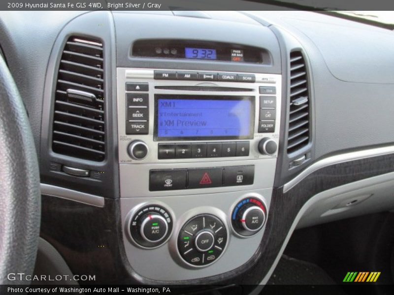 Controls of 2009 Santa Fe GLS 4WD