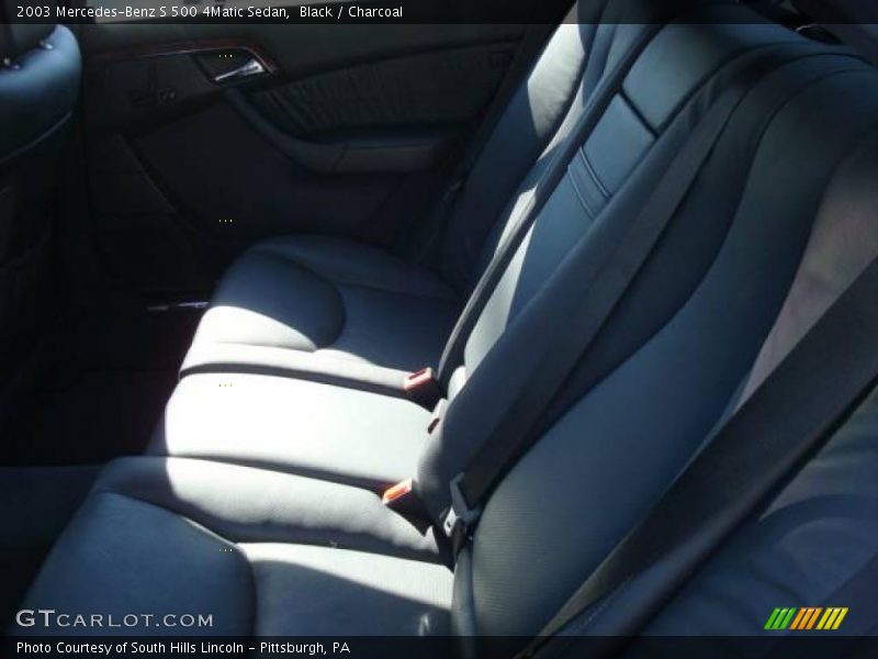 Black / Charcoal 2003 Mercedes-Benz S 500 4Matic Sedan