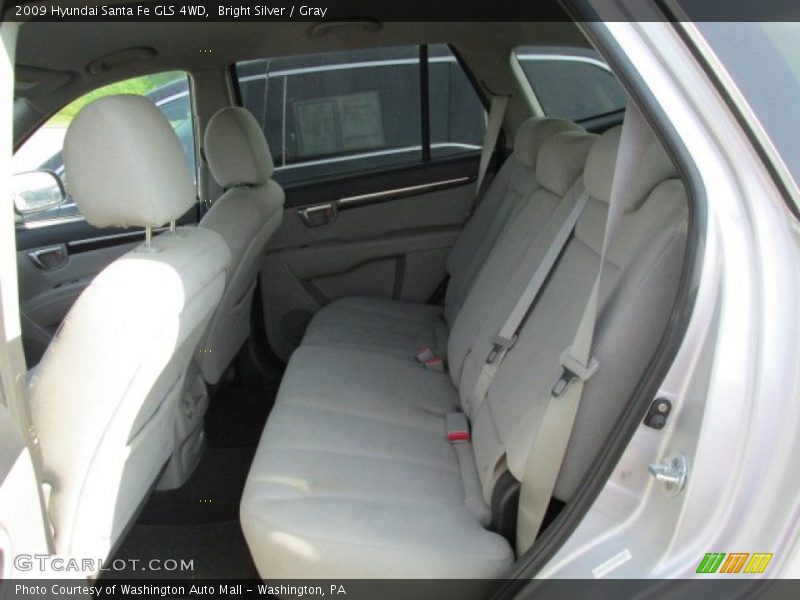 Rear Seat of 2009 Santa Fe GLS 4WD