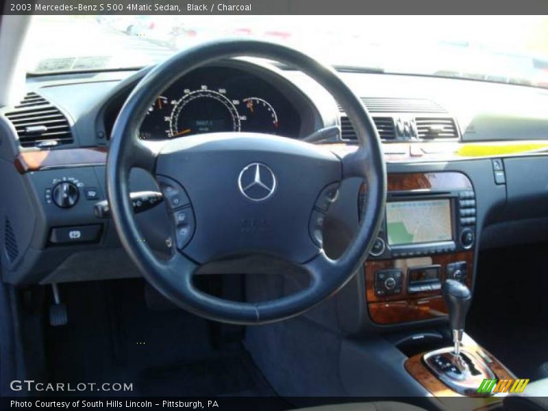 Black / Charcoal 2003 Mercedes-Benz S 500 4Matic Sedan