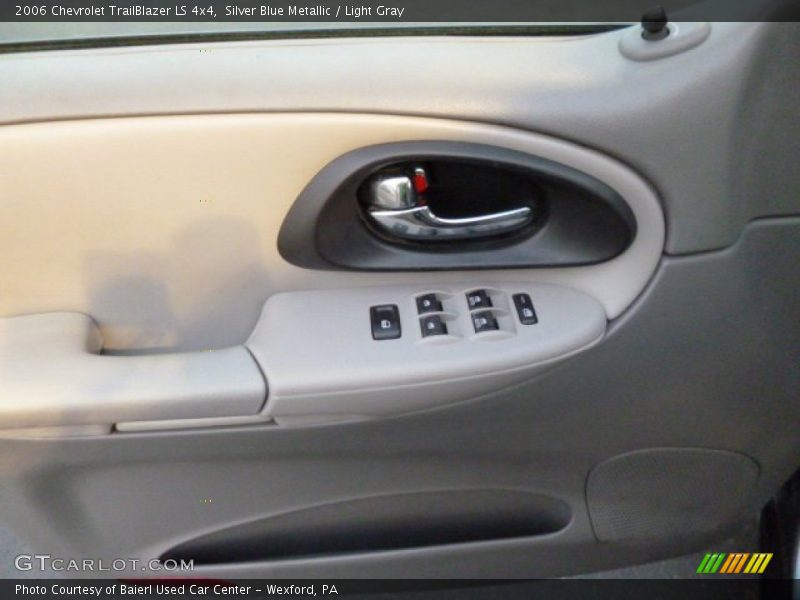 Silver Blue Metallic / Light Gray 2006 Chevrolet TrailBlazer LS 4x4
