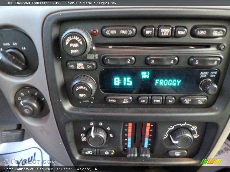 Controls of 2006 TrailBlazer LS 4x4