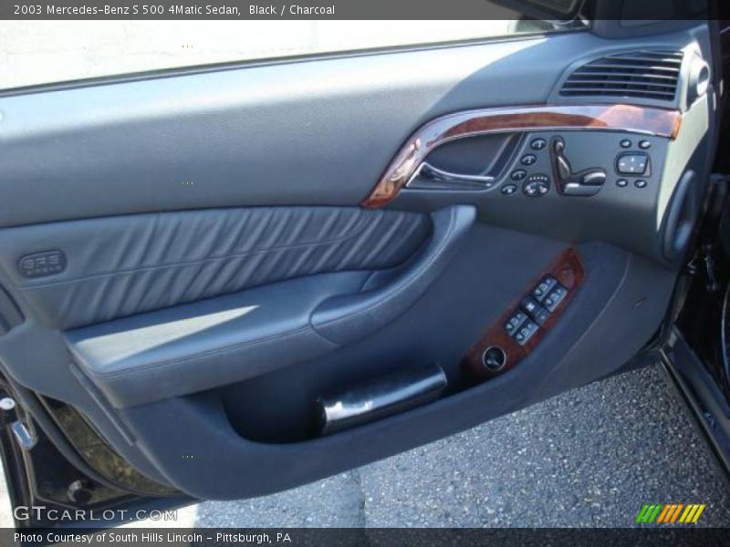 Black / Charcoal 2003 Mercedes-Benz S 500 4Matic Sedan