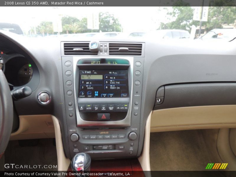 Matador Red Mica / Cashmere 2008 Lexus GS 350 AWD