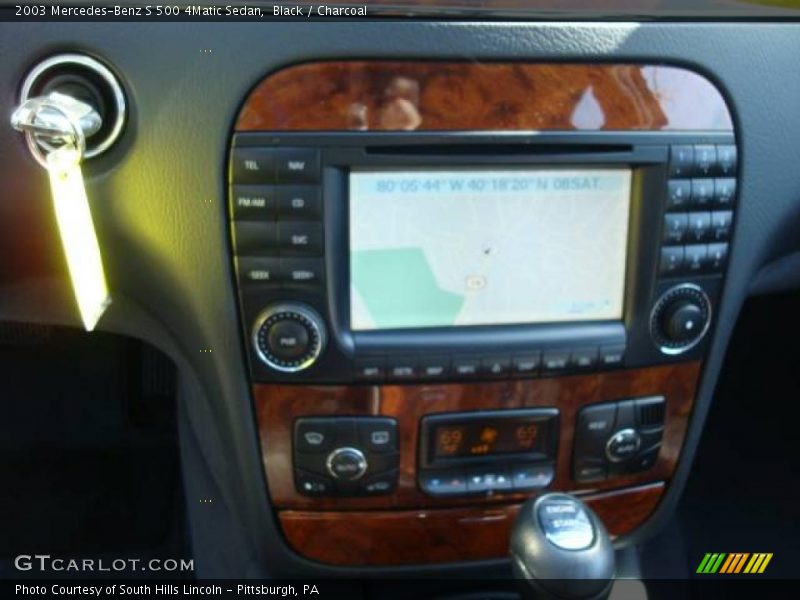 Black / Charcoal 2003 Mercedes-Benz S 500 4Matic Sedan