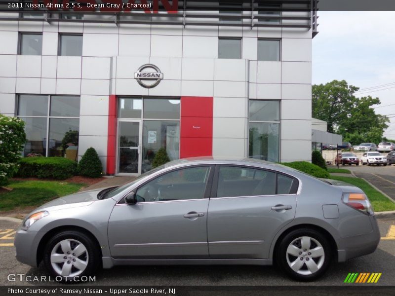 Ocean Gray / Charcoal 2011 Nissan Altima 2.5 S