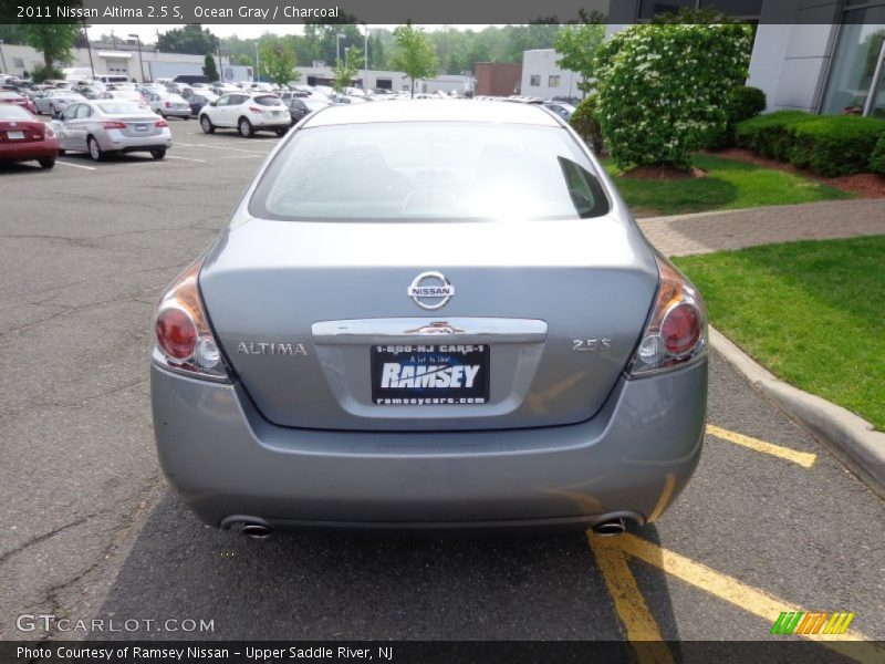 Ocean Gray / Charcoal 2011 Nissan Altima 2.5 S