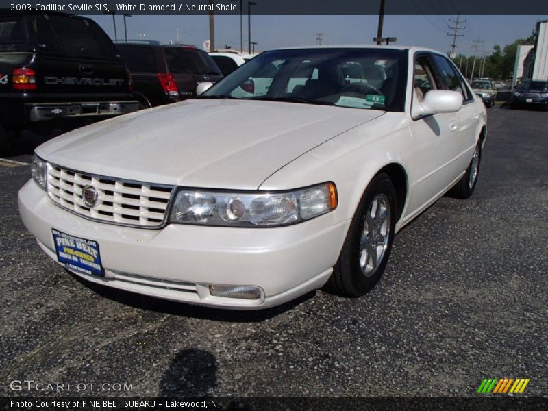 White Diamond / Neutral Shale 2003 Cadillac Seville SLS