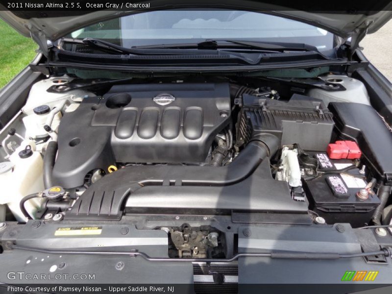 Ocean Gray / Charcoal 2011 Nissan Altima 2.5 S