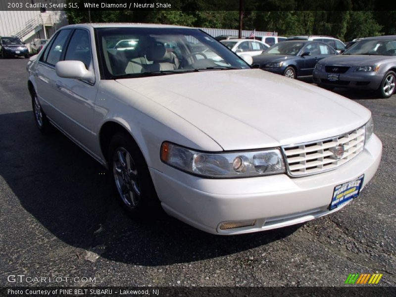 White Diamond / Neutral Shale 2003 Cadillac Seville SLS