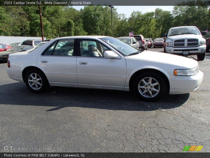 White Diamond / Neutral Shale 2003 Cadillac Seville SLS