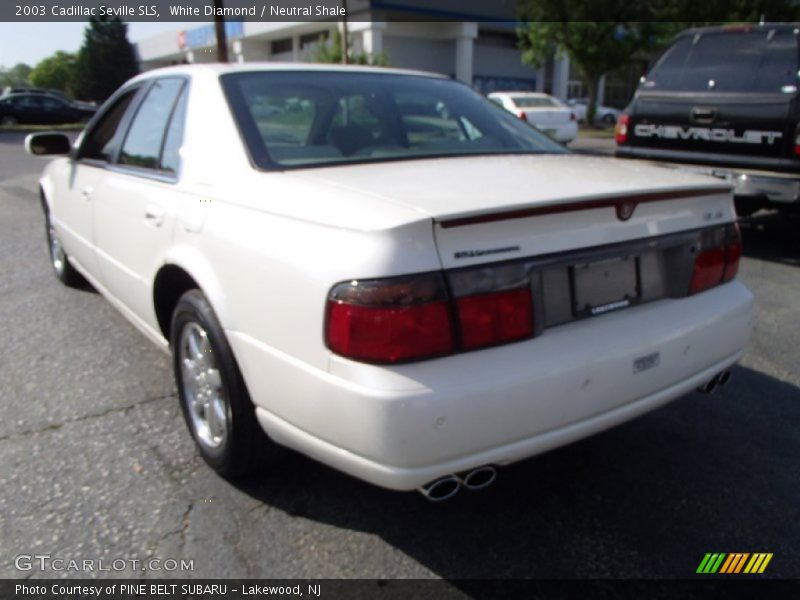 White Diamond / Neutral Shale 2003 Cadillac Seville SLS
