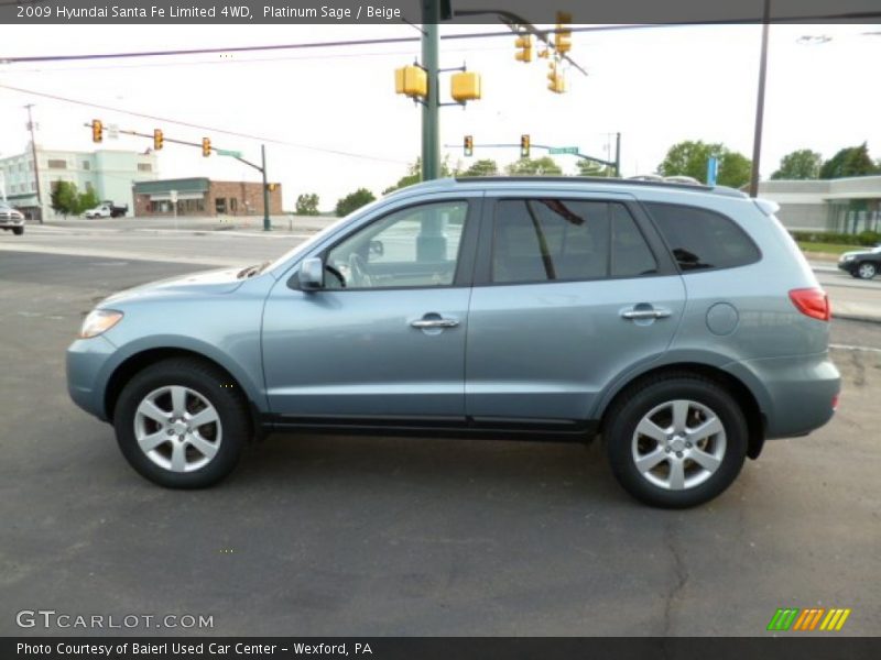  2009 Santa Fe Limited 4WD Platinum Sage