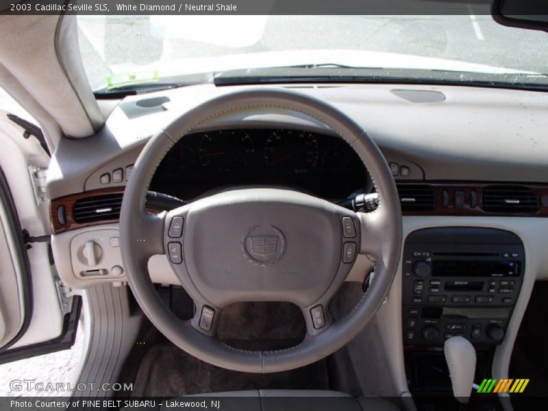 White Diamond / Neutral Shale 2003 Cadillac Seville SLS