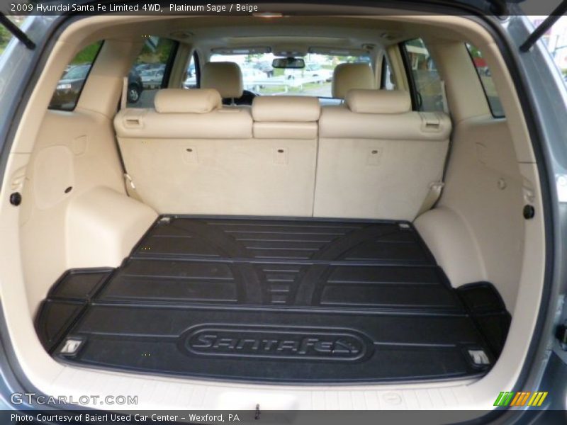  2009 Santa Fe Limited 4WD Trunk