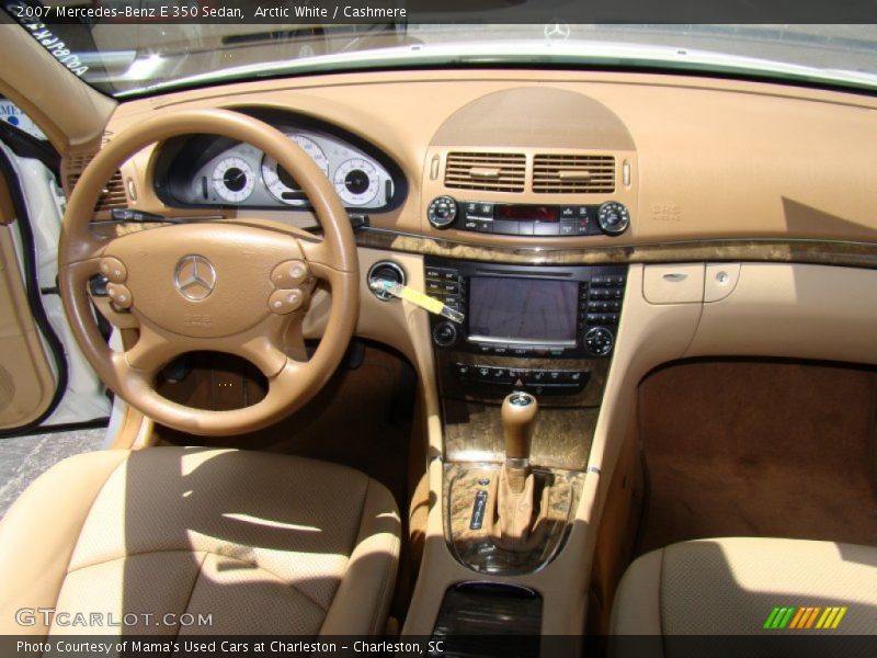 Arctic White / Cashmere 2007 Mercedes-Benz E 350 Sedan