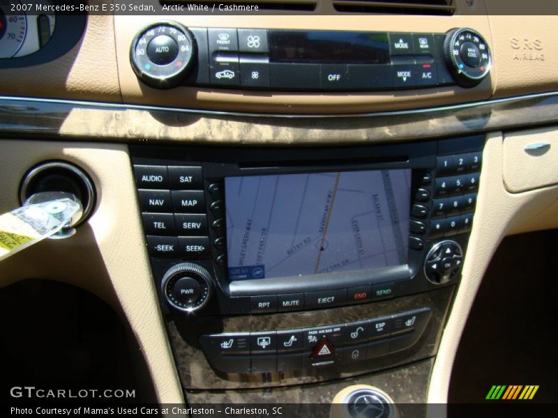Arctic White / Cashmere 2007 Mercedes-Benz E 350 Sedan