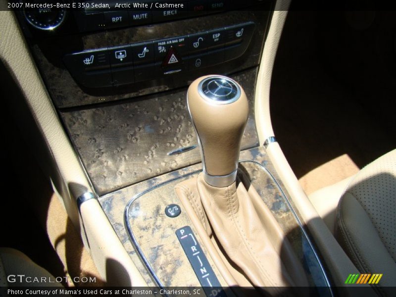 Arctic White / Cashmere 2007 Mercedes-Benz E 350 Sedan