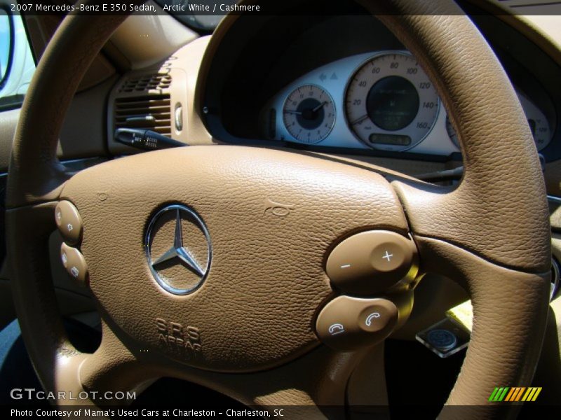 Arctic White / Cashmere 2007 Mercedes-Benz E 350 Sedan
