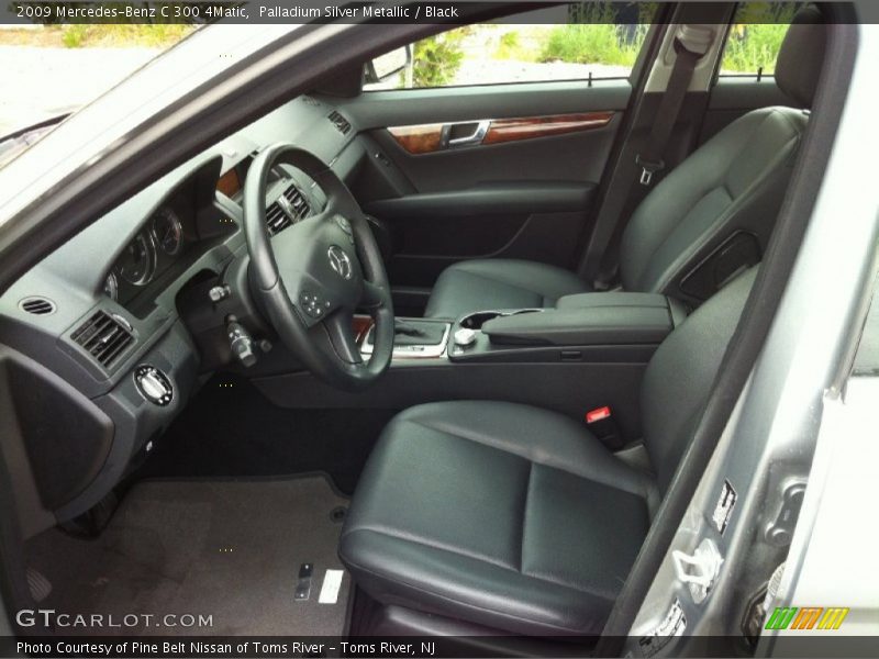  2009 C 300 4Matic Black Interior