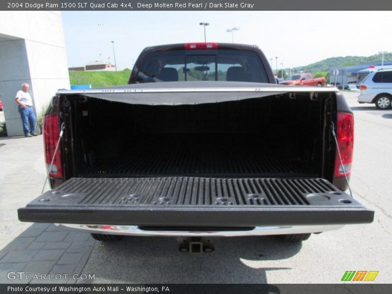 Deep Molten Red Pearl / Dark Slate Gray 2004 Dodge Ram 1500 SLT Quad Cab 4x4