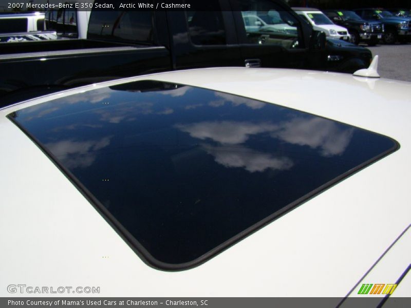 Arctic White / Cashmere 2007 Mercedes-Benz E 350 Sedan