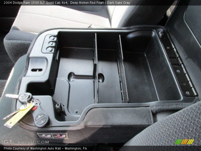 Deep Molten Red Pearl / Dark Slate Gray 2004 Dodge Ram 1500 SLT Quad Cab 4x4
