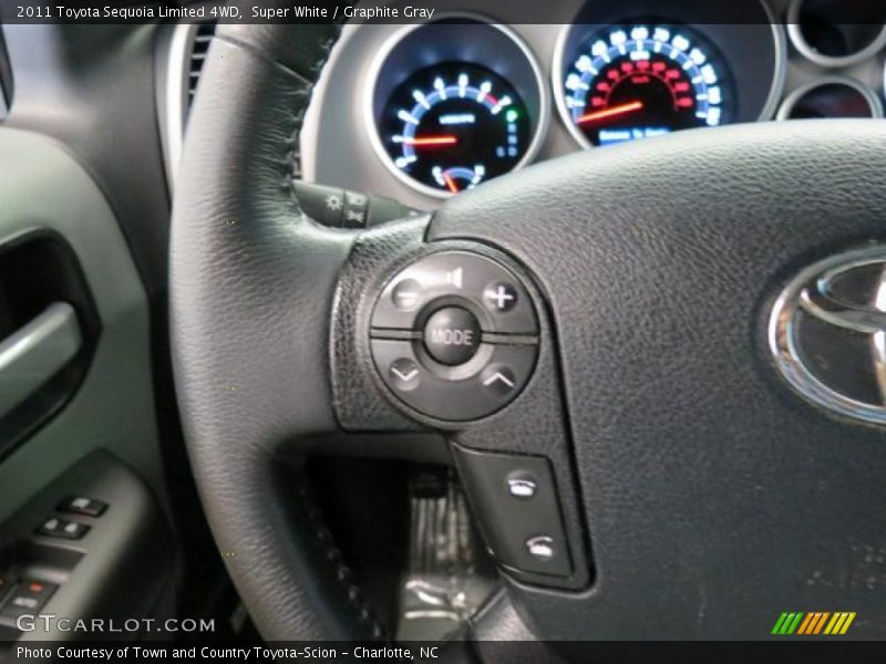 Controls of 2011 Sequoia Limited 4WD