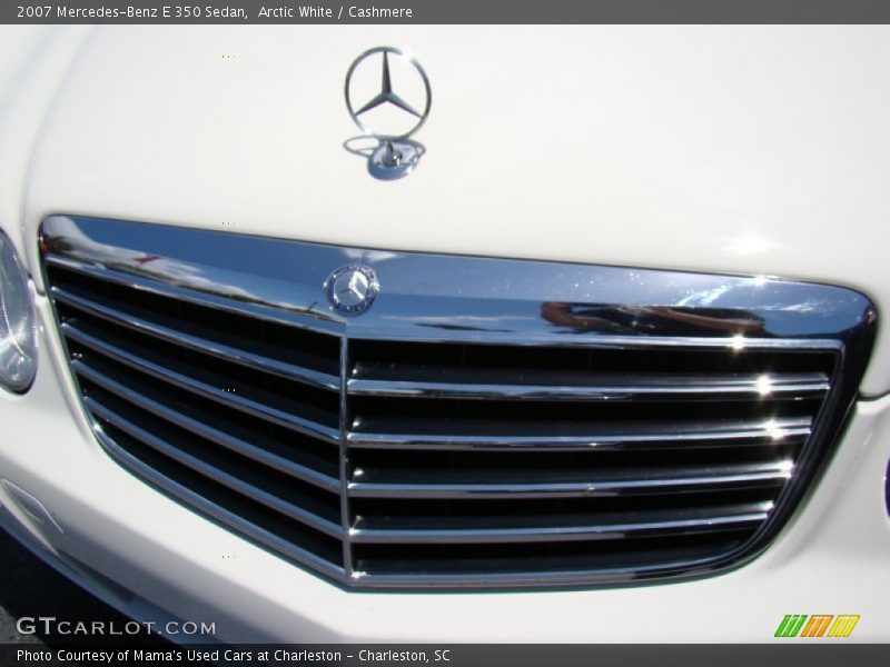 Arctic White / Cashmere 2007 Mercedes-Benz E 350 Sedan