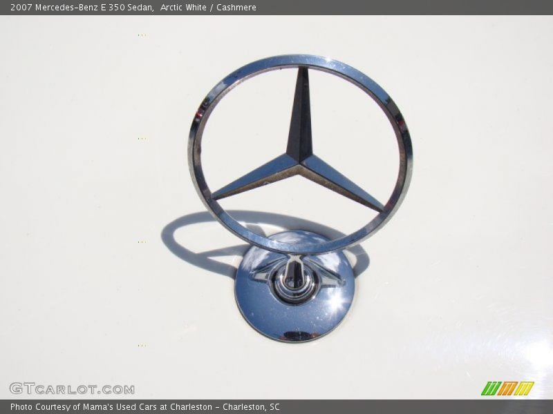Arctic White / Cashmere 2007 Mercedes-Benz E 350 Sedan