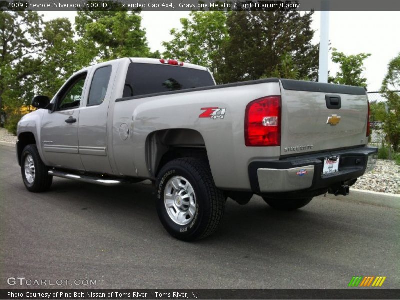 Graystone Metallic / Light Titanium/Ebony 2009 Chevrolet Silverado 2500HD LT Extended Cab 4x4