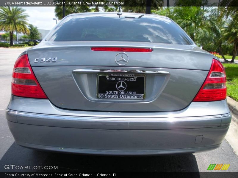 Granite Grey Metallic / Charcoal 2004 Mercedes-Benz E 320 Sedan