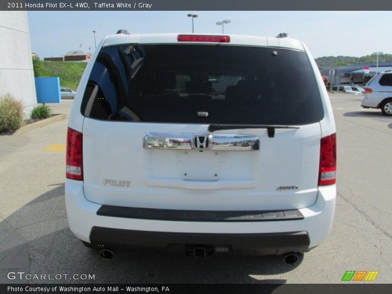 Taffeta White / Gray 2011 Honda Pilot EX-L 4WD