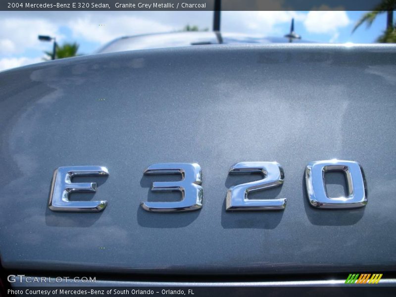 Granite Grey Metallic / Charcoal 2004 Mercedes-Benz E 320 Sedan