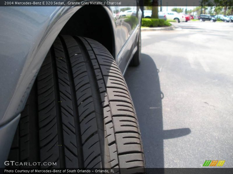 Granite Grey Metallic / Charcoal 2004 Mercedes-Benz E 320 Sedan