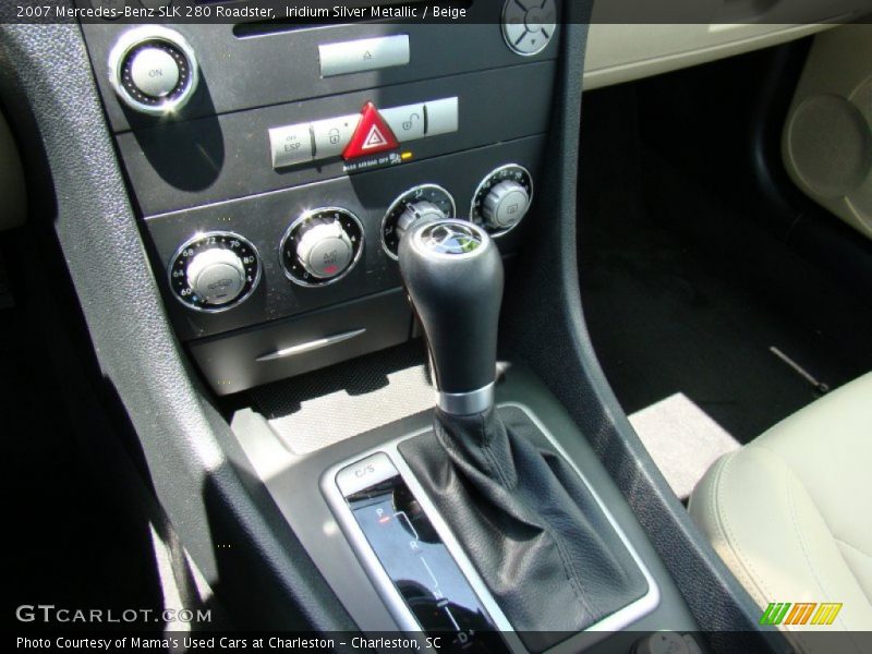  2007 SLK 280 Roadster 6 Speed Manual Shifter