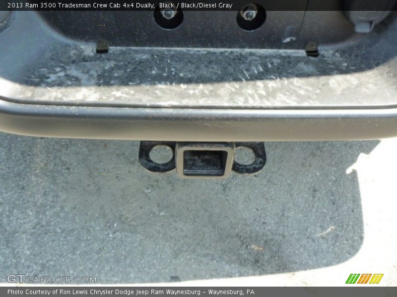 Black / Black/Diesel Gray 2013 Ram 3500 Tradesman Crew Cab 4x4 Dually