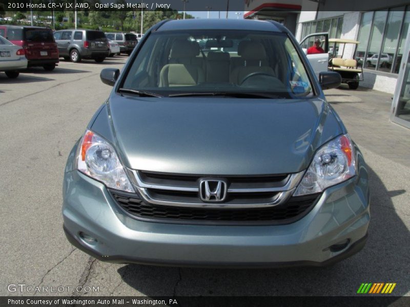 Opal Sage Metallic / Ivory 2010 Honda CR-V LX AWD