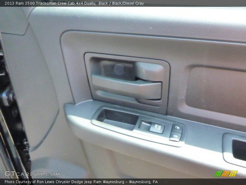 Black / Black/Diesel Gray 2013 Ram 3500 Tradesman Crew Cab 4x4 Dually