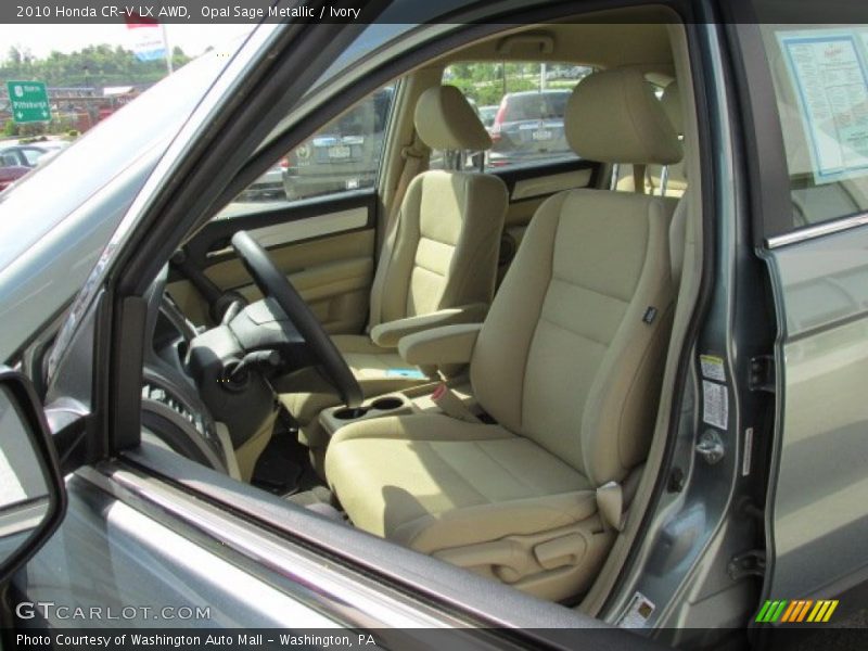 Opal Sage Metallic / Ivory 2010 Honda CR-V LX AWD