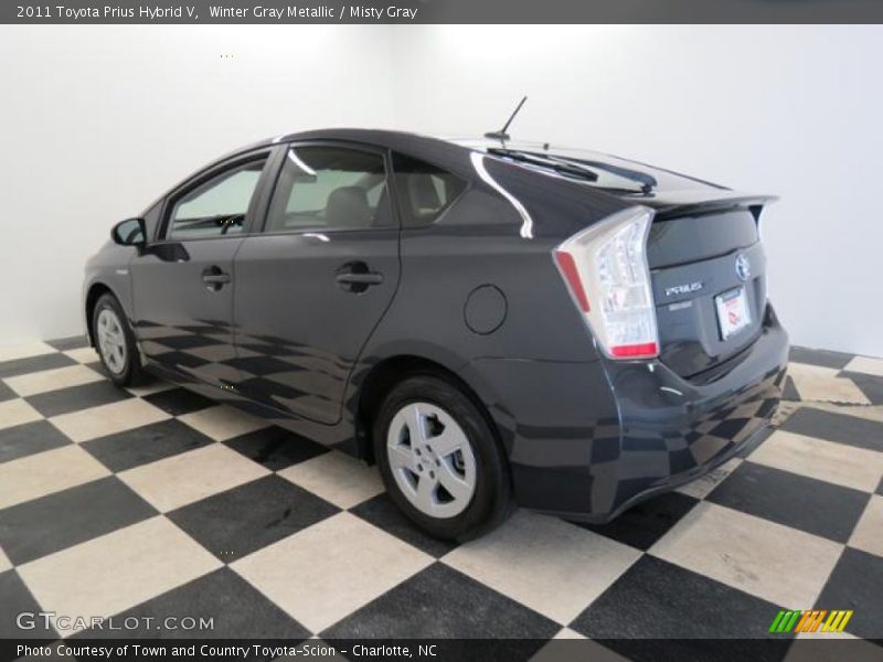 Winter Gray Metallic / Misty Gray 2011 Toyota Prius Hybrid V