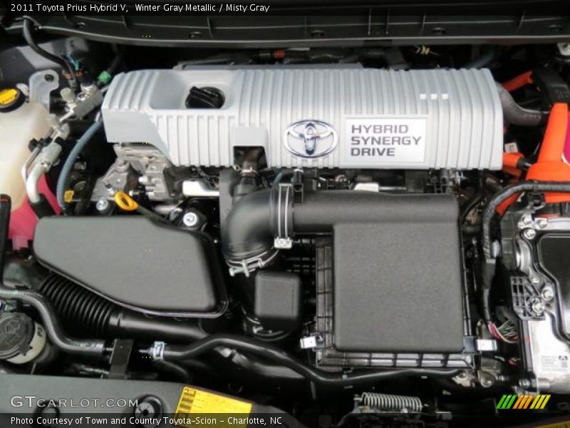  2011 Prius Hybrid V Engine - 1.8 Liter DOHC 16-Valve VVT-i 4 Cylinder Gasoline/Electric Hybrid