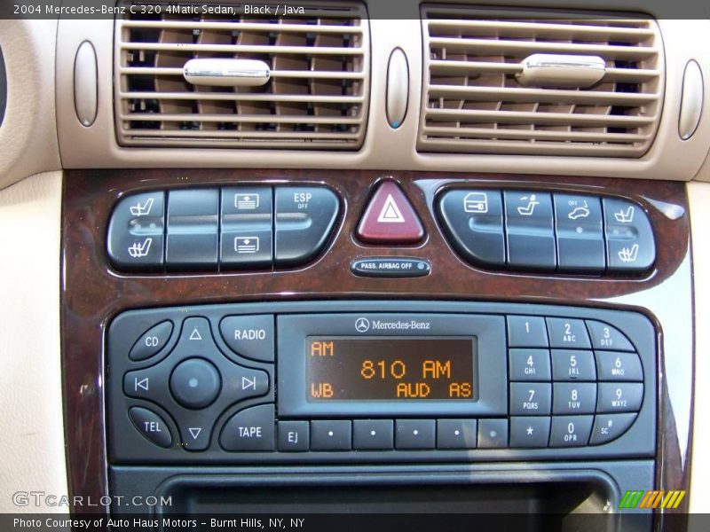Black / Java 2004 Mercedes-Benz C 320 4Matic Sedan